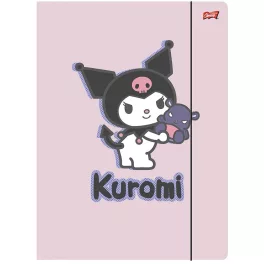 Kuromi gumis mappa A/4, rózsaszín