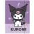 Kuromi gumis mappa A/4, lila