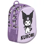 Kuromi hátizsák, ovis, 30x23x12cm, 180g, 8l, lila