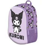 Kuromi hátizsák, ovis, 30x23x12cm, 180g, 8l, lila