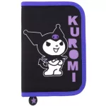 Kuromi tolltartó, klapnis, üres, fekete