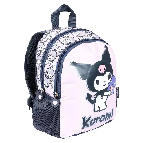 Kuromi hátizsák, ovis, 30x23x12cm, 180g, 8l, rózsaszín
