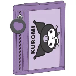 Kuromi pénztárca, lila