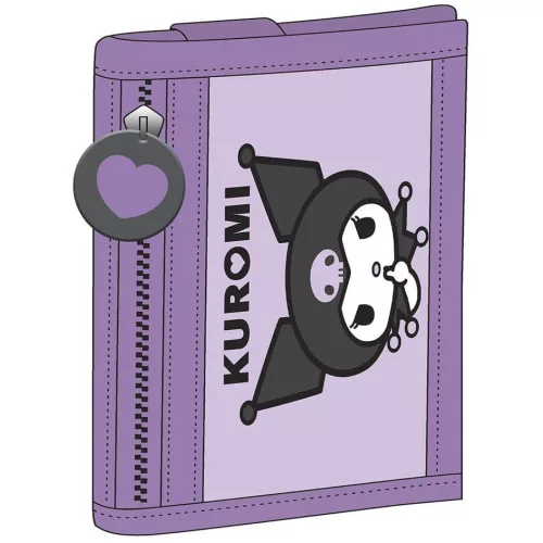 Kuromi pénztárca, lila