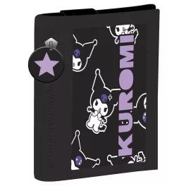 Kuromi pénztárca, fekete