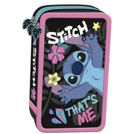   Stitch tolltartó, 3 emeletes, töltött, fekete, That's me