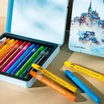 Akvarellkréta 12 db-os szett fémdobozban, Mungyo Gallery Watercolor Crayons MAC-12T
