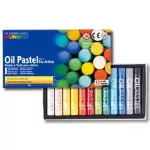 Olajpasztell kréta 12 db-os szett, Mungyo Oil Pastel for Artist MOP-12