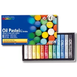   Olajpasztell kréta 12 db-os szett, Mungyo Oil Pastel for Artist MOP-12