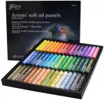 Lágy olajpasztell kréta 48 db-os szett, Mungyo Gallery Artists' soft oil pastels MOPV-48