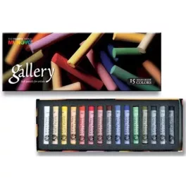   Extrafinom porpasztell kréta 15 db-os szett, Mungyo Gallery extra fine soft pastels MPA-15