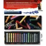 Extrafinom porpasztell kréta 15 db-os szett, Mungyo Gallery extra fine soft pastels MPA-15