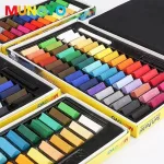 Rövid porpasztell kréta 24 db-os szett, Mungyo oft Pastel for Artists MPS-24
