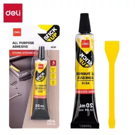 Ragasztó, folyékony univerzális, 20ml, áttetsző, Deli