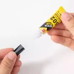 Pillanatragasztó, 2x3g, áttetsző, Deli