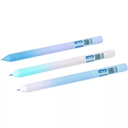   Zseléstoll, 0,5 mm, kék tinta, gradiens (színátmenetes) tolltest, Nebulo