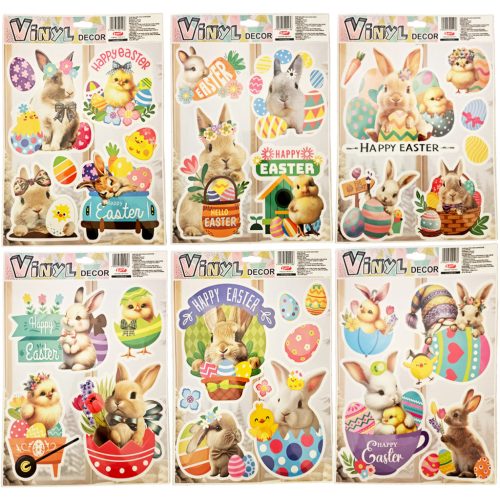 Ablakmatrica, húsvéti, A/4, többféle változat (FKD9113)