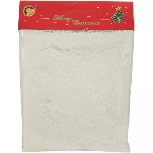 Műhó, műhópehely 15x17 cm-es tasakban