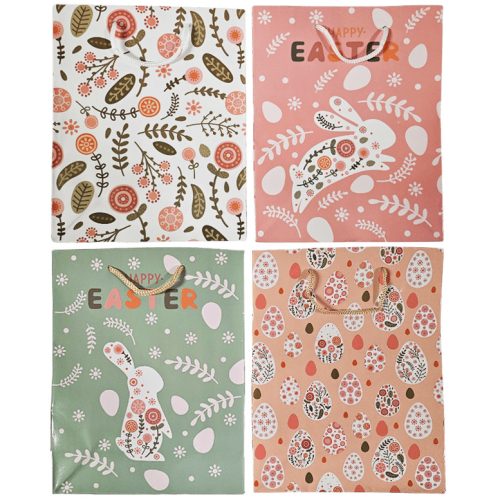 Húsvéti ajándéktáska 23x18cm, közepes, 4 féle (PPF000110)