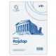 Rajzlap A/4, famentes, 120g, 10 lap/cs, Bluering