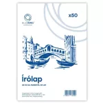 Írólap A/5, famentes, 50 lap/csomag, Bluering