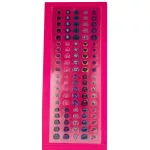 K-POP körömmatrica, 200 db-os, CoolPack K-Pop, sötét