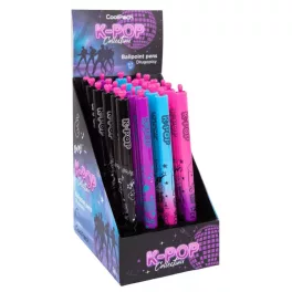   K-POP golyóstoll, 0,7mm, CoolPack K-Pop Collection, 4 féle változat