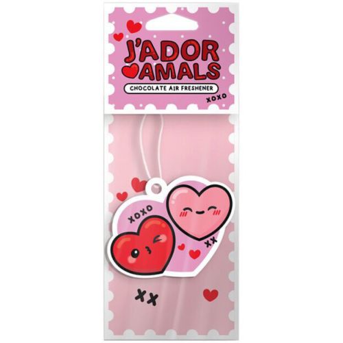 Autóillatosító, szívek (csokoládé illat)