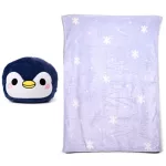 2 az 1-ben plüss párna és takaró, Nico, a Pingvin, Blankeazzz