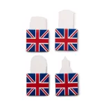 London mágneses könyvjelző, 4 db/csomag
