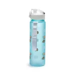 Pusheen cicás kulacs, 600ml, Pusheen macska lufikkal, kék