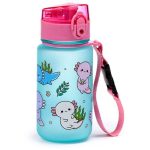 Axolotl kulacs, 350ml, kék-rózsaszín