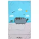 Pusheen cicás strandtörölköző, 180x85cm