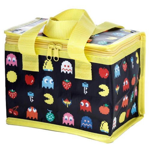Pac-Man uzsonnás táska, hűtőtáska, 20x17x13cm