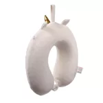 Unikornis utazópárna, nyakpárna, memory foam, plüss RELAXEAZZZ, Astra unikornis, Édes Állatok - ADORAMALS