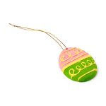 Húsvéti kreatív szett, festhető függődísz, húsvéti nyuszi vagy tojás, Springtime