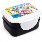 Star Wars ételhordó, uzsonnás doboz szett, evőeszközökkel, Bento, Az Eredeti Stormtrooper