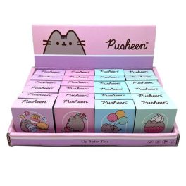   Pusheen cicás ajakbalzsam tégelyben, Pusheen Macska, 4 féle