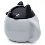 Cicás bögre fedéllel, kerámia, 450ml, Feline Fine Macska