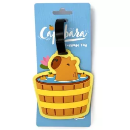 Kapibara bőröndcímke, PVC