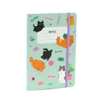 Cicás notesz, A/5, vonalas, Beans és Társai - Macskák