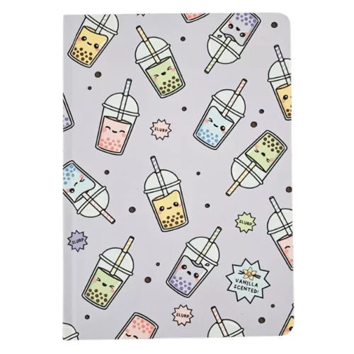 Illatos notesz, A/5, sima, Bubble Tea, Foodiemals