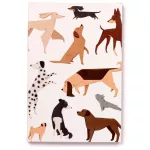 Kutyás notesz, A/5, vonalas, Kutyafalka