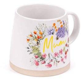   Mum, Anyák napi bögre, kerámia, 9x13cm, 420ml, Nektármezők