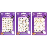 Körömmatrica, öntapadós, foszforeszkálós, Halloweeni Kísérteties, többféle