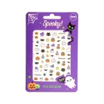 Körömmatrica, öntapadós, foszforeszkálós, Halloweeni Kísérteties, többféle