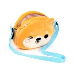 Keresztpántos válltáska, 16x19x6cm, plüss, Édes Állatok, Shuggs, A Shiba Inu Kutya