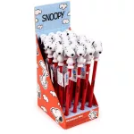 Radírozható zseléstoll, kék, tinta, Snoopy Peanuts
