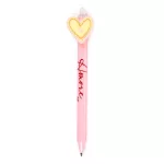 Radírozható zseléstoll, kék tinta, Szivecskés, Amore, többféle változat