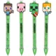 Minecraft golyópályás (labirintus) toll figuradísszel, többféle változat
